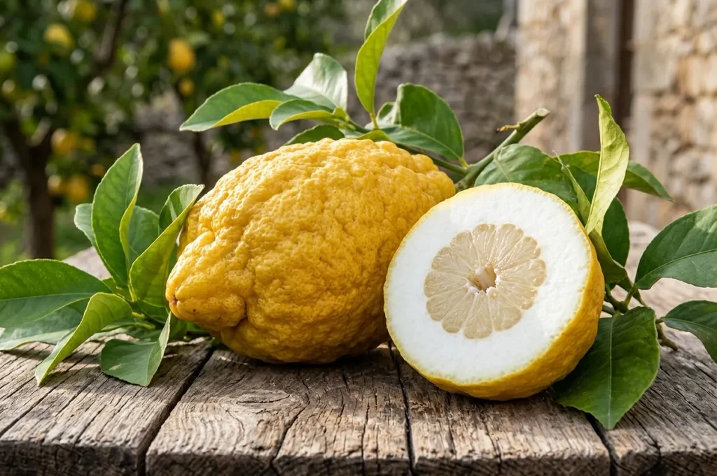 Citron orchard in Calabria along the Riviera dei Cedri